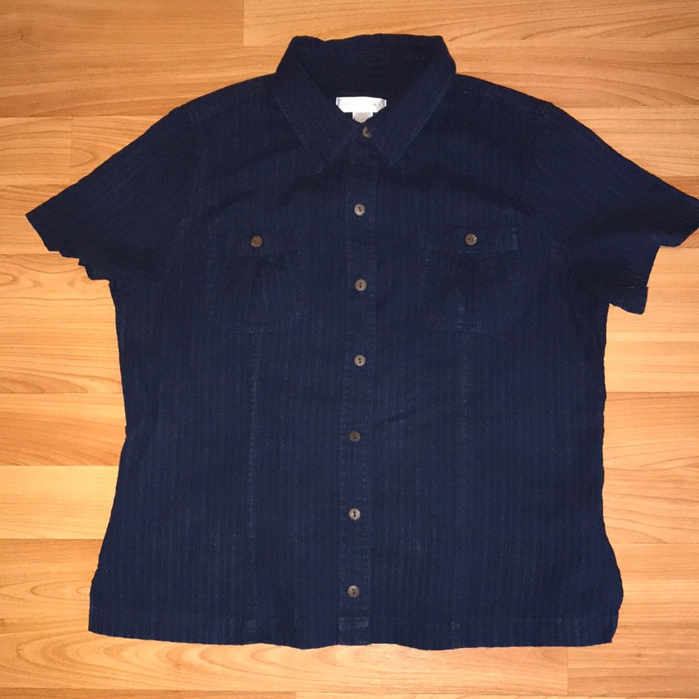 Christopher & Banks Button Down Top